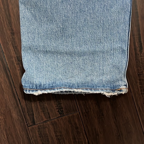 Abercrombie curve love jeans 90s relaxed size 31 long tried not worn - Picture 9 of 10